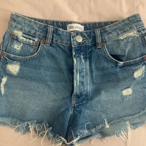 Zara Denim Shorts EUR 36, US 4